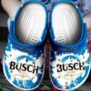 Busch Beer Drinking Crocband Clog Shoes