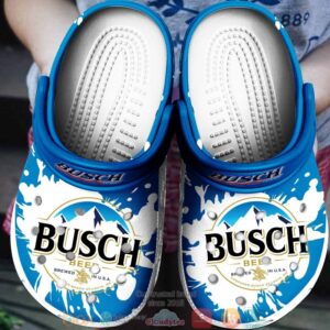 Busch Beer Drinking Crocband Clog Shoes