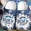 Busch Light Beer Crocband Crocs Clog Shoes