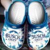 Busch Light Beer Drinking Crocband Clog Shoes