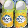 Busch Light Corn Crocband Crocs Clog Shoes