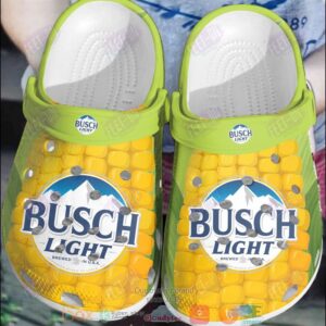 Busch Light Corn Crocband Crocs Clog Shoes