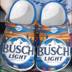 Busch Light Crocband Crocs Clog Shoes