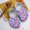 Butterfly Motif Crocband Crocs Clog Shoes