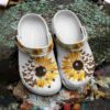Butterfly Sunflower Crocband Shoes