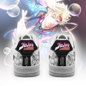 Caesar Zeppeli Manga Style Jojo’S Anime Air Force Shoes