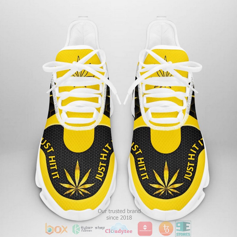 Cannabis Nike Just Hit It Hive Yellow Clunky Max Soul Shoes Cannabis Nike Just Hit It Hive Yellow Clunky Max Soul Shoes