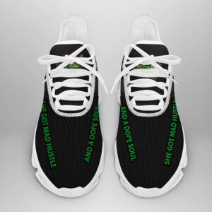 Cannabis She Got Mad Hustle And A Dope Soul Clunky Max Soul Shoes