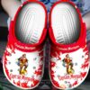 Captain Morgan Red Drinking Crocband Clog Shoes
