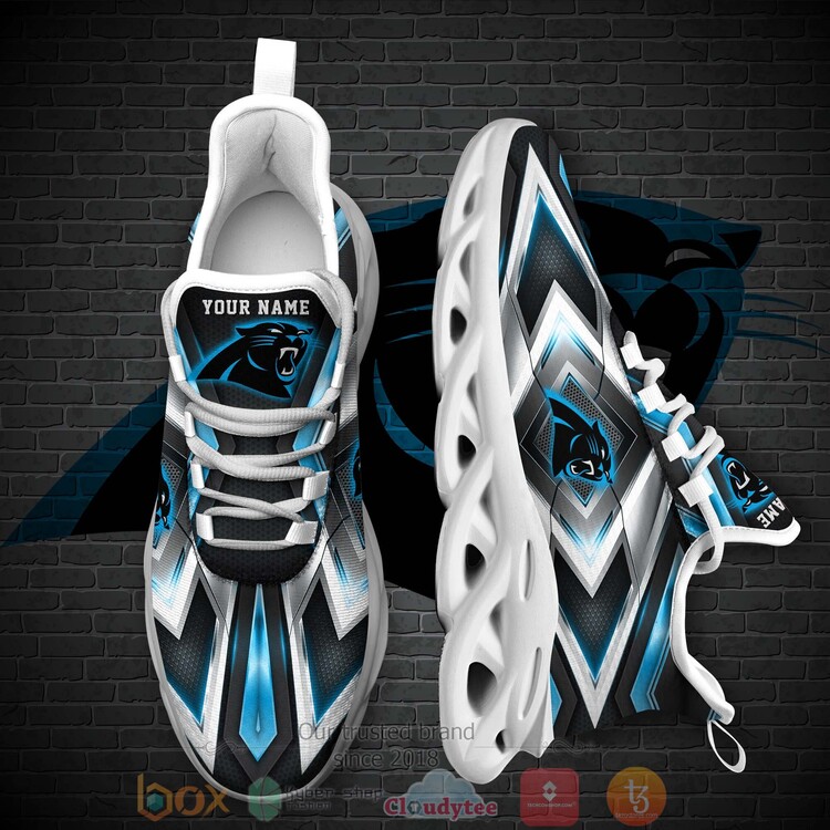Carolina Panthers Nfl Personalized Clunky Max Soul Shoes Carolina Panthers Nfl Personalized Clunky Max Soul Shoes