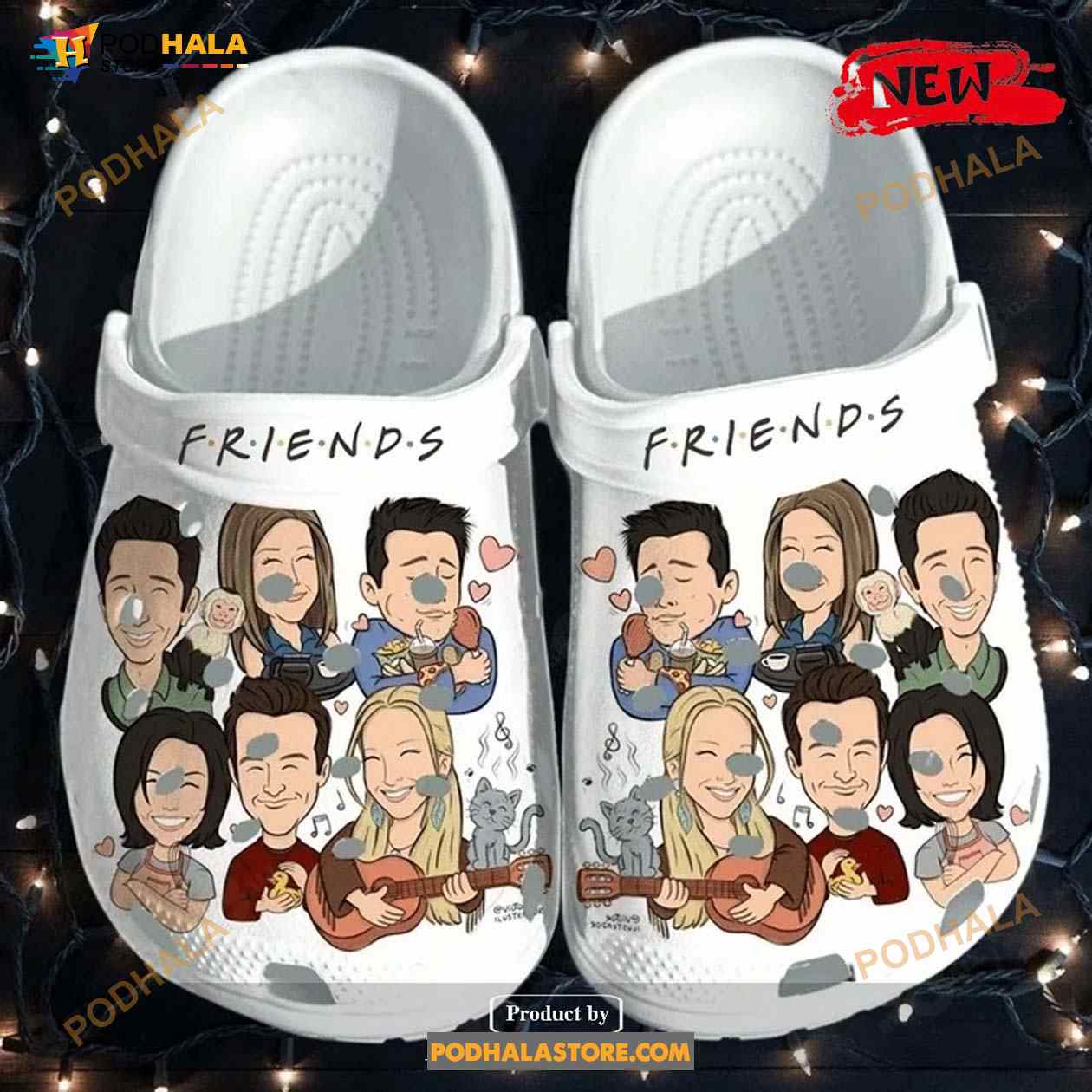 Cartoon Friends Characters For Man And Women Crocs Classic Clog Shoes Cartoon Friends Characters For Man And Women Crocs Classic Clog Shoes