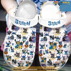 Cartoon Stitch Funny Clog Crocs Clog Shoes