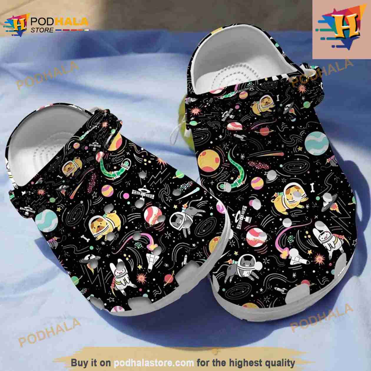 Cat Space Classic Crocs Clog Shoes Cat Space Classic Crocs Clog Shoes