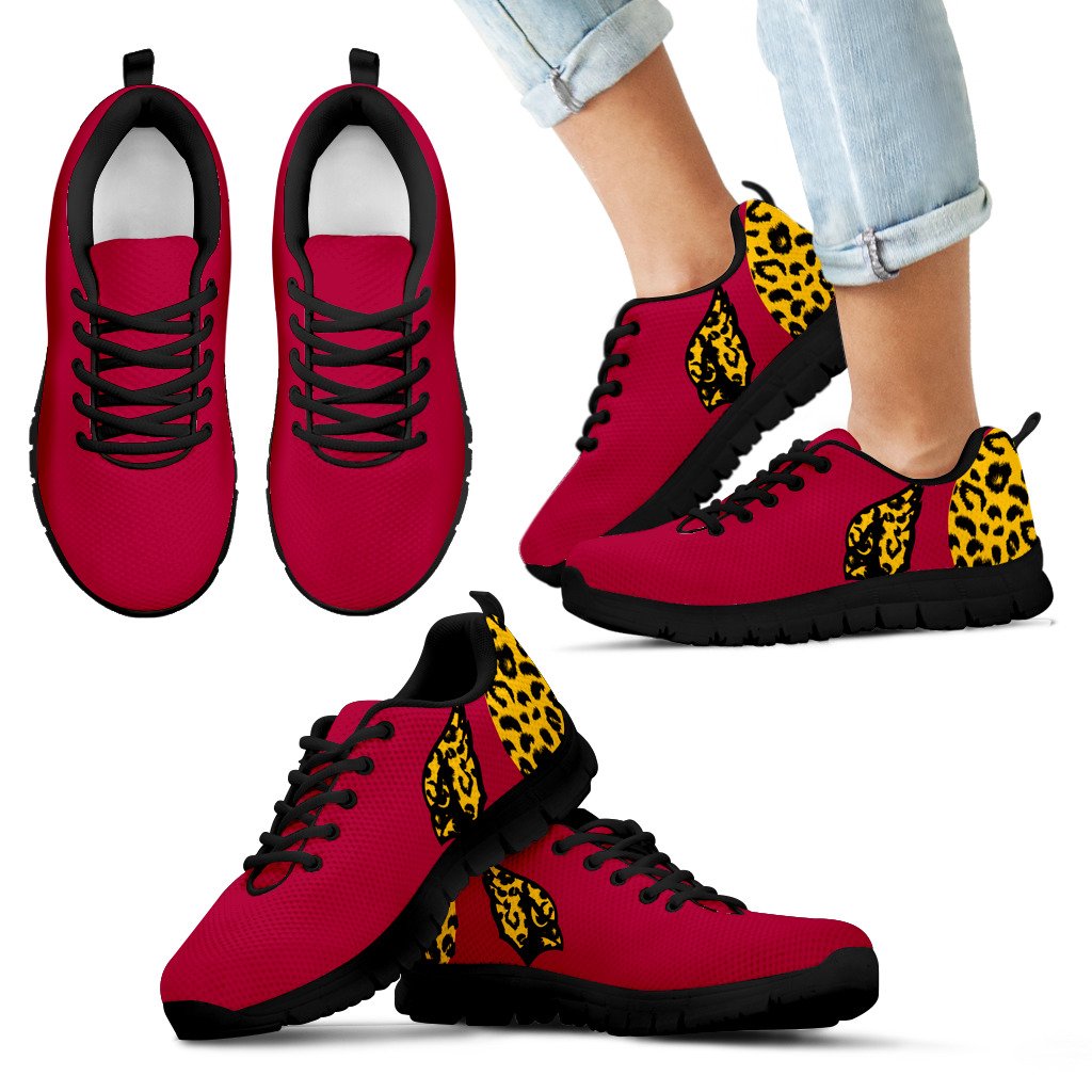 Cheetah Pattern Fabulous Arizona Cardinals Sneakers Cheetah Pattern Fabulous Arizona Cardinals Sneakers