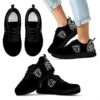 Cheetah Pattern Fabulous Oakland Raiders Sneakers