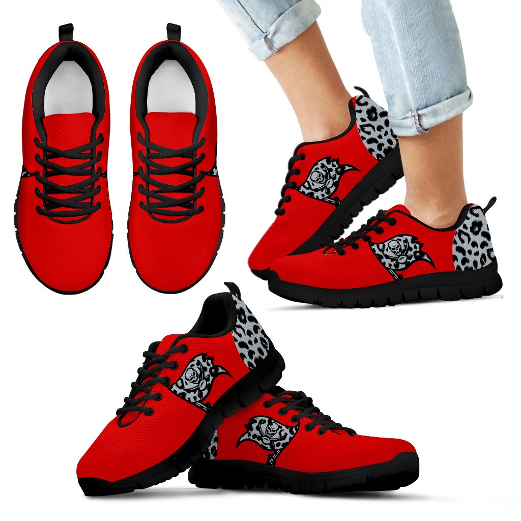 Cheetah Pattern Fabulous Tampa Bay Buccaneers Sneakers Cheetah Pattern Fabulous Tampa Bay Buccaneers Sneakers