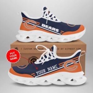 Chicago Bears Custom Personalized Clunky Max Soul Shoes