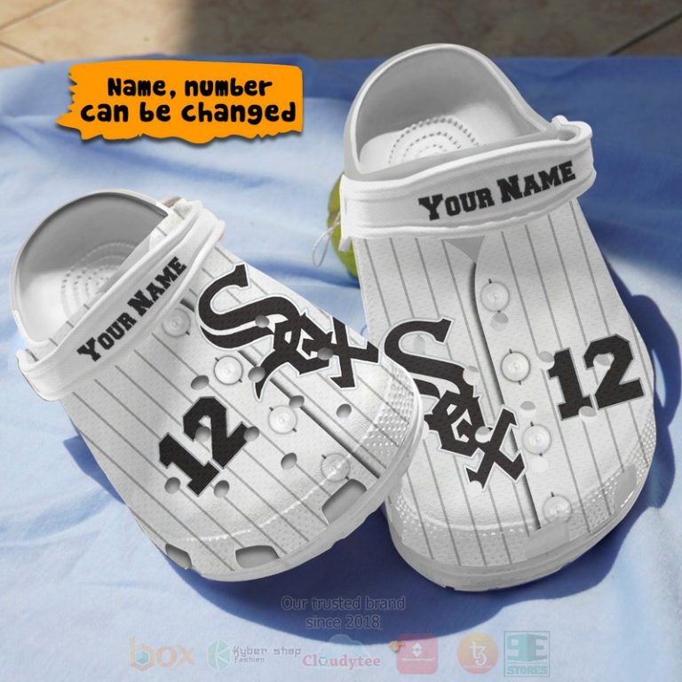 Chicago-White-Sox-Personalized-Crocband-Crocs-Clog-Shoes-1