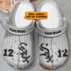 Chicago White Sox Personalized Crocband Crocs Clog Shoes