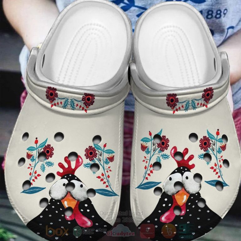 Chicken-Feet-Beautiful-Chicken-For-Adults-Crocband-Crocs-Clog-Shoes-3