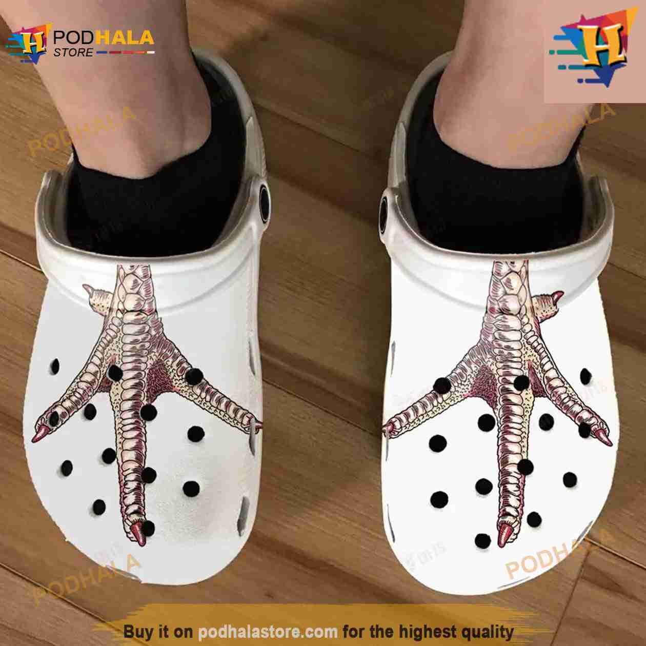 Chicken Feet Classic Crocs Clog Shoes Chicken Feet Classic Crocs Clog Shoes