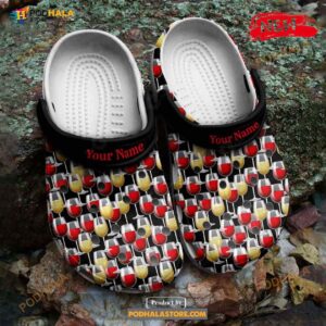 Christmas Gift For Wine Lover For Man And Women Crocs Clog Shoes