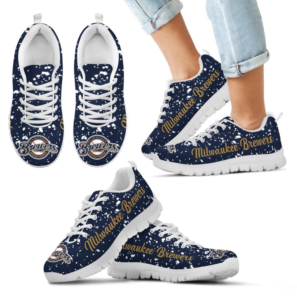 Christmas-Snowing-Incredible-Pattern-Milwaukee-Brewers-Sneakers-1
