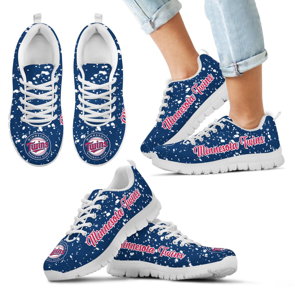Christmas-Snowing-Incredible-Pattern-Minnesota-Twins-Sneakers-1
