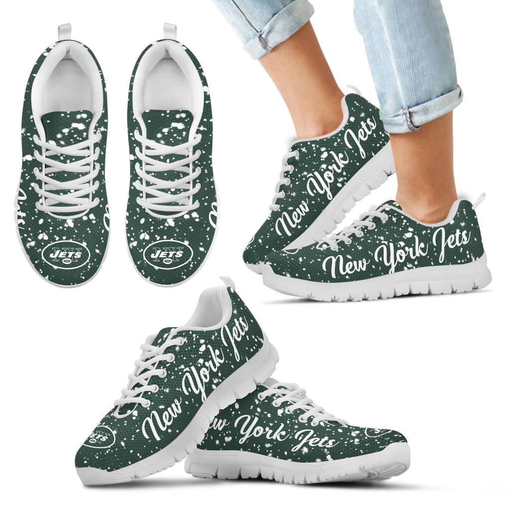 Christmas-Snowing-Incredible-Pattern-New-York-Jets-Sneakers-1
