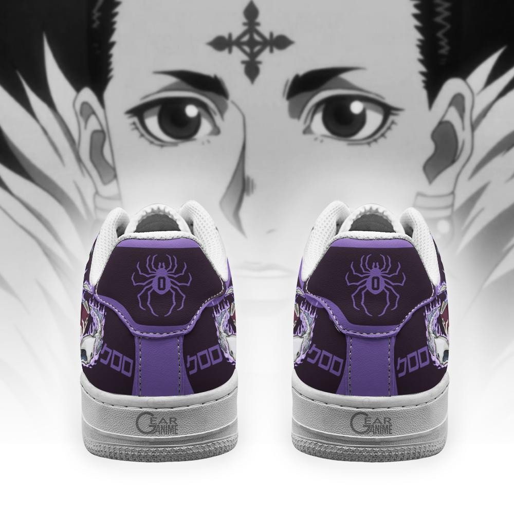 Chrollo Lucilfer Hunter X Hunter Anime Air Force Shoes Chrollo Lucilfer Hunter X Hunter Anime Air Force Shoes