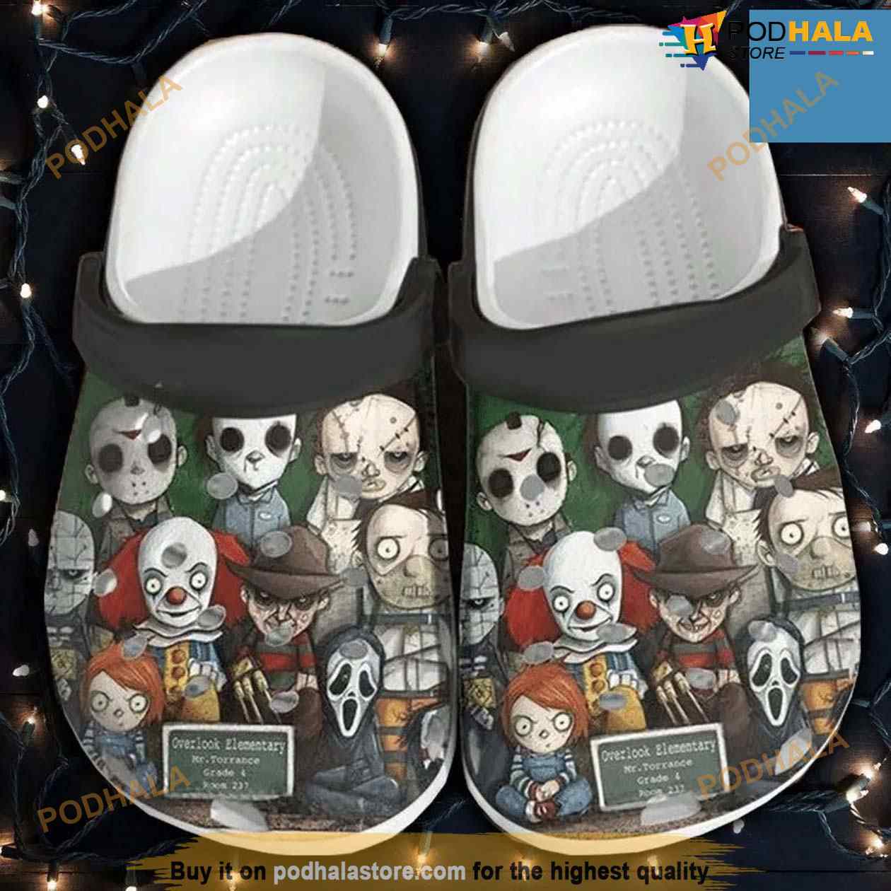 Chucky Pennywise Michael Myers Hallowen Adults Crocs Shoes Crocband Clog For Men Women Chucky Pennywise Michael Myers Hallowen Adults Crocs Shoes Crocband Clog For Men Women