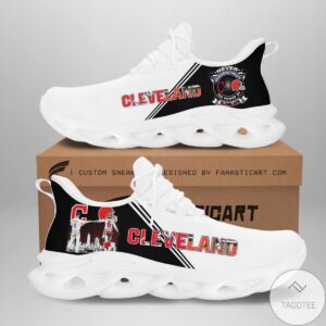 Cleveland Browns And Cleveland Indians Sneaker Max Soul Shoes