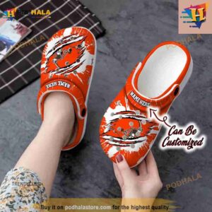 Cleveland Browns Classic Clogs Shoes Crocs Clog Shoes