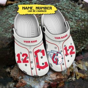 Cleveland Guardians Personalized Crocband Crocs Clog Shoes