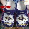 Clog Shoes Baltimore Ravens NFL Custom Name Crocs