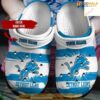 Clog Shoes Detroit Lions NFL Custom Name Crocs