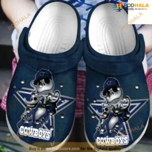 Clog Shoes Disney Jack Skellington Dallas Cowboys NFL Football Adults Crocs
