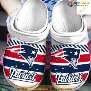 Clog Shoes NFL Basketball New England Patriots Crocs