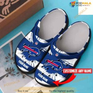 Clog Shoes NFL Football Buffalo Bills Personalized Crocs