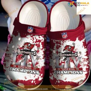 Clog Shoes Tampa Bay Buccaneers Football NFL Crocs