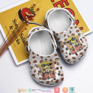 Coffee Spelled Crocband Shoes