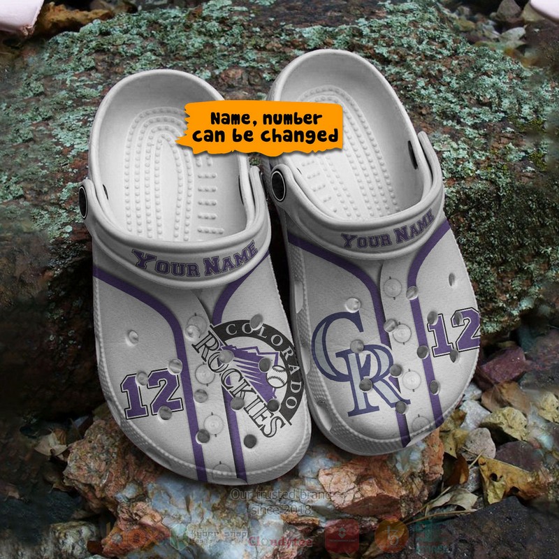 Colorado Rockies Personalized Crocband Crocs Clog Shoes Colorado Rockies Personalized Crocband Crocs Clog Shoes