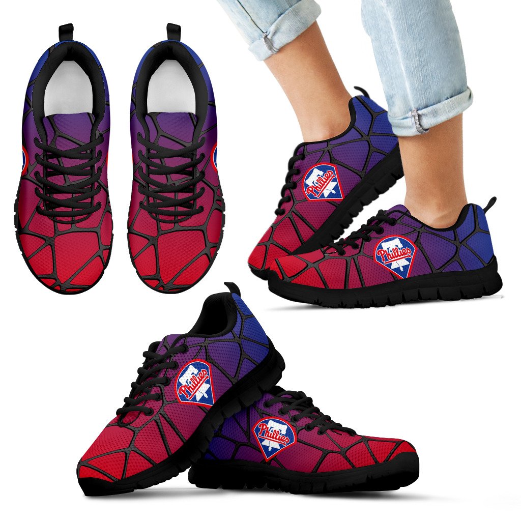Colors Air Cushion Philadelphia Phillies Gradient Sneakers Colors Air Cushion Philadelphia Phillies Gradient Sneakers