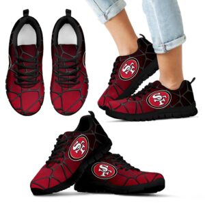 Colors Air Cushion San Francisco 49ers Gradient Sneakers