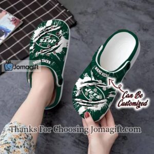 [Comfortable] New York Jets Ripped Claw Crocs Gift
