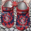 [Comfortable] St Louis Cardinals Color Splash Crocs Gift