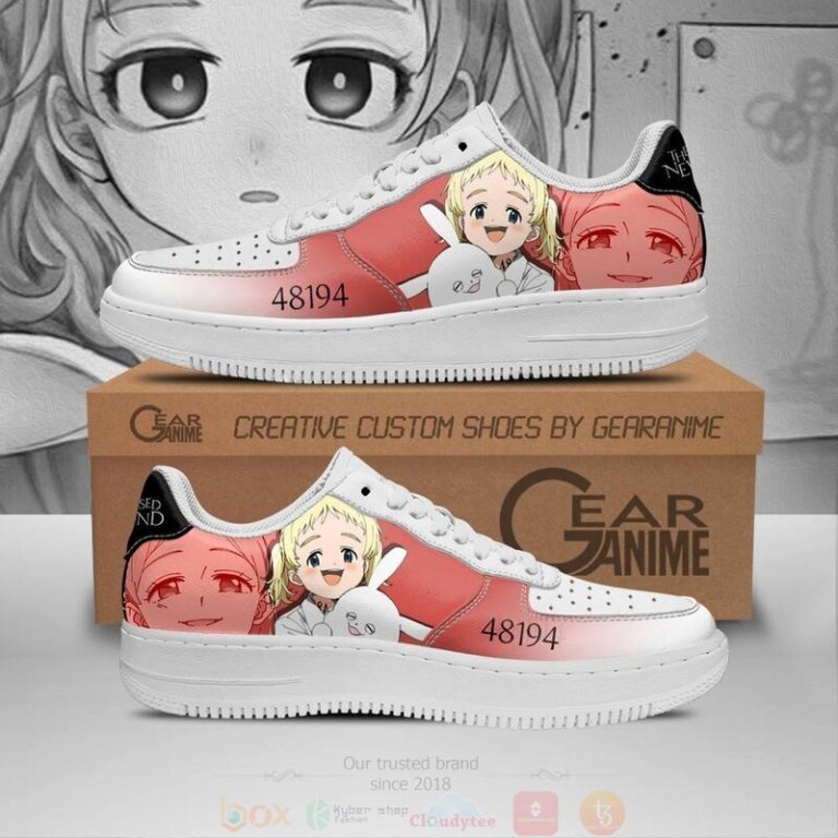 Conny-The-Promised-Neverland-Anime-Air-Force-Shoes-1