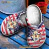Coors Banquet American Flag Break For Man And Women Crocs Classic Clog Shoes
