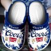 Coors Banquet Beer Drinking Crocband Clog Shoes