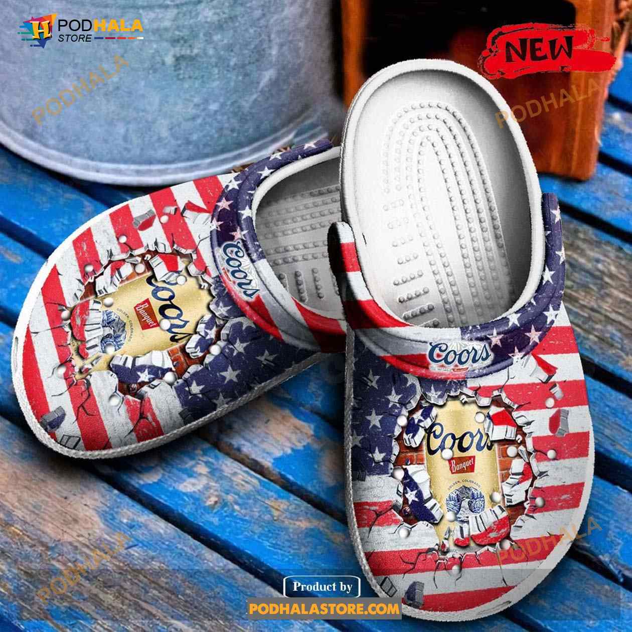 Coors Banquet For Man And Women Crocs Clog Shoes Coors Banquet For Man And Women Crocs Clog Shoes